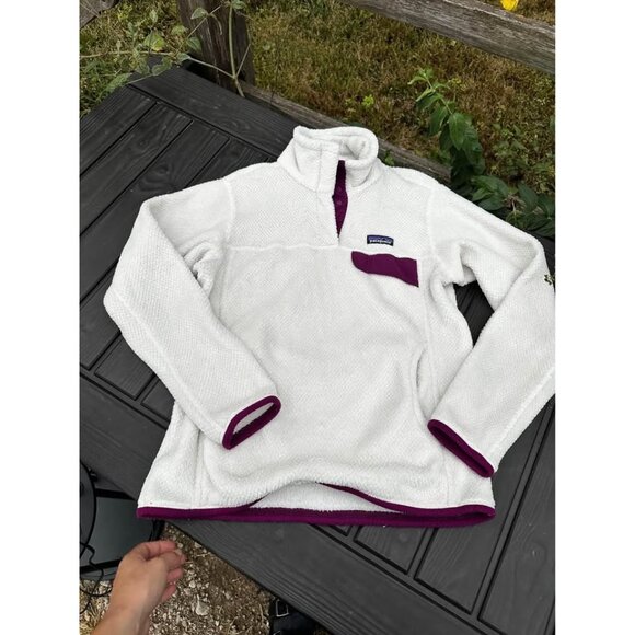 Patagonia re rool snap t fleece pullover. womens medium - Picture 2 of 3